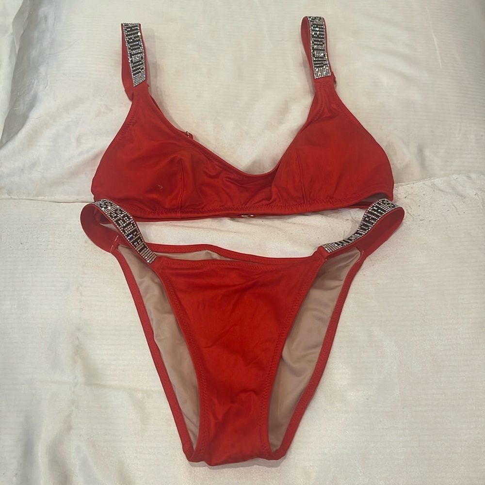 Victoria Secret red bikini